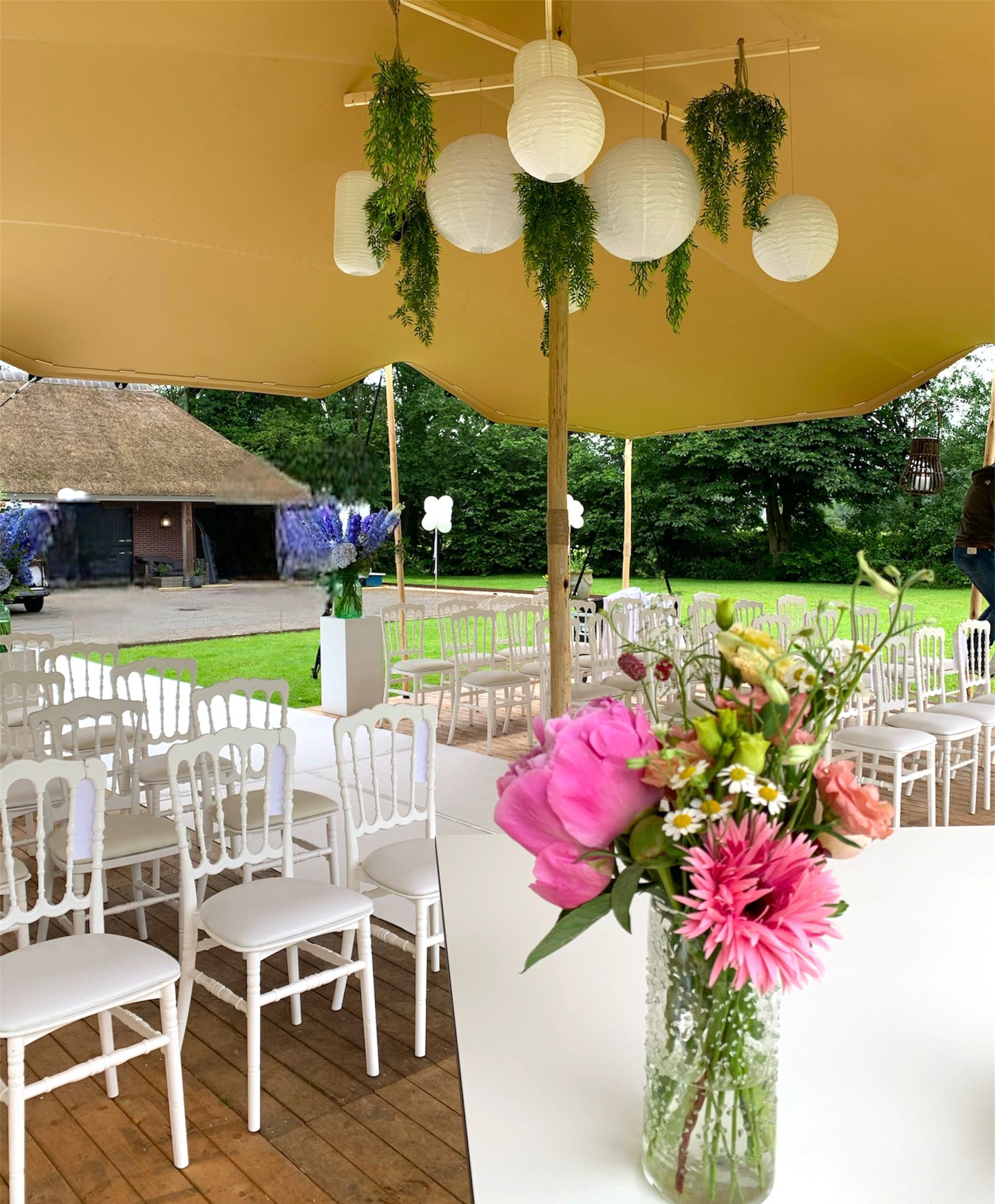 Bruiloft door evenementenspecialist