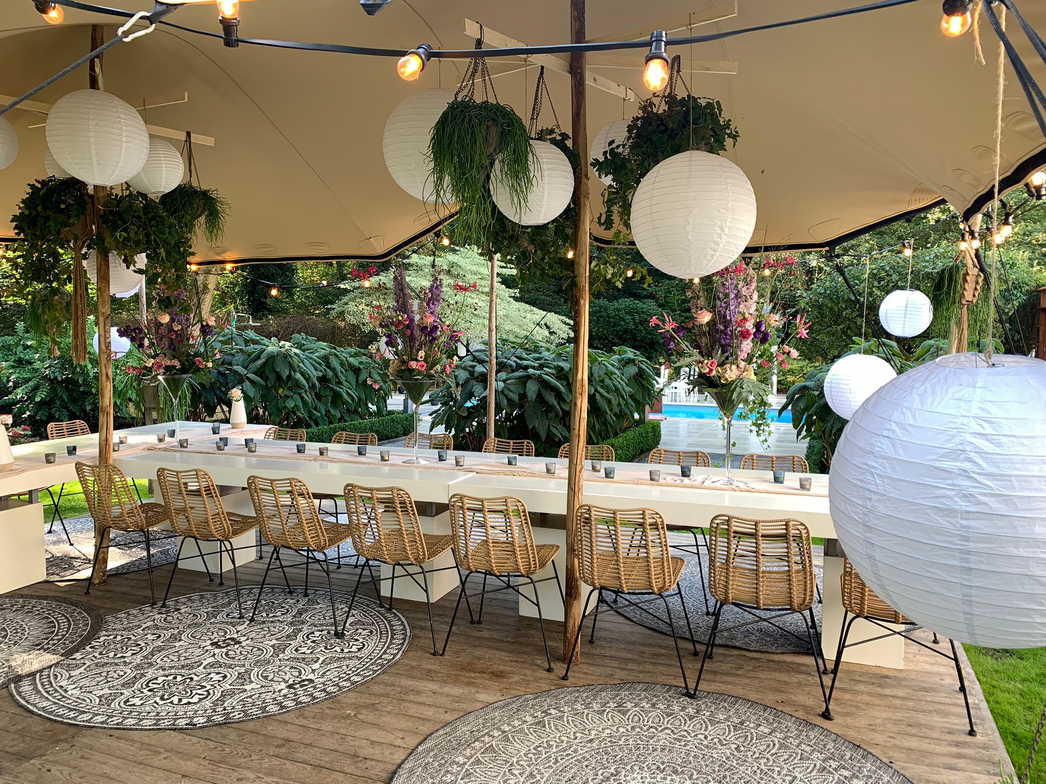 Bruiloft door evenementenspecialist