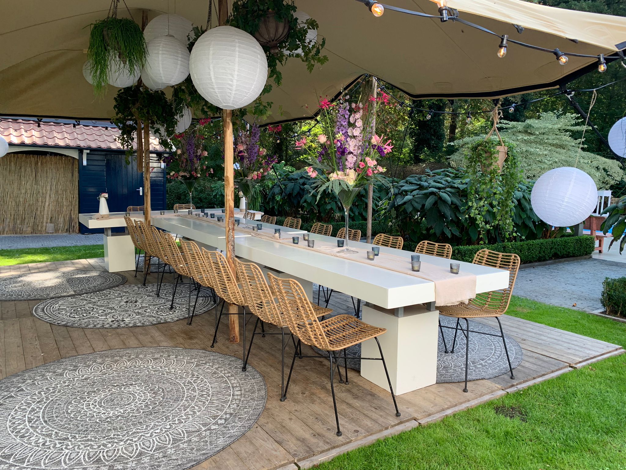 Bruiloft door evenementenspecialist