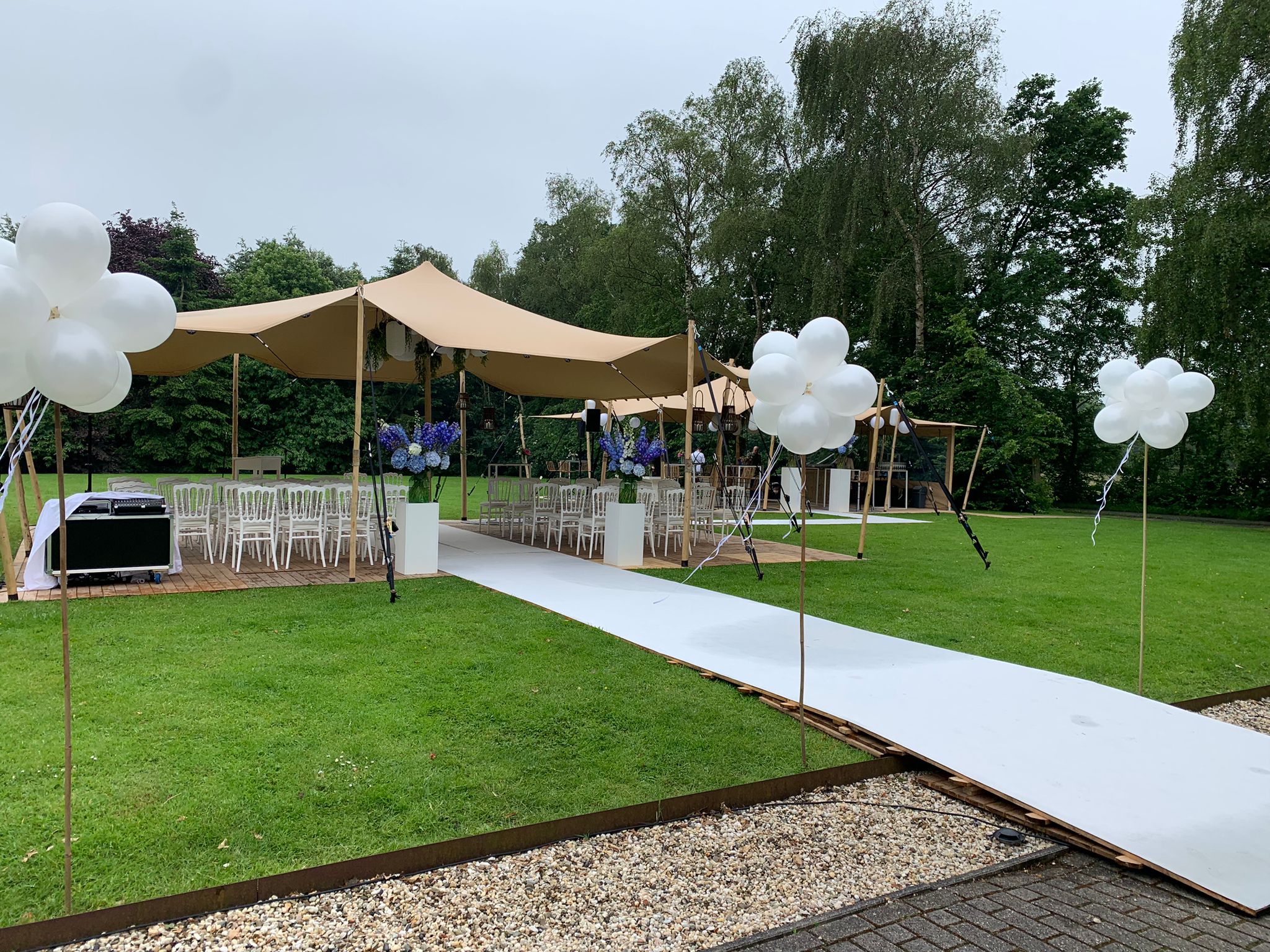 Bruiloft door evenementenspecialist