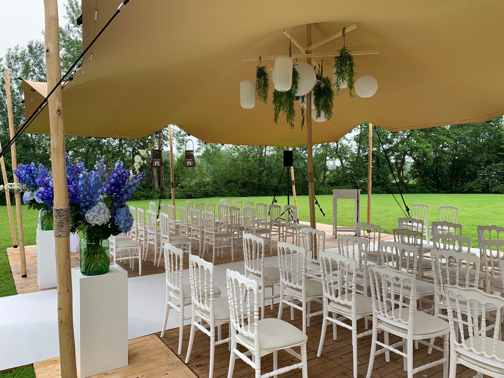 Bruiloft door evenementenspecialist