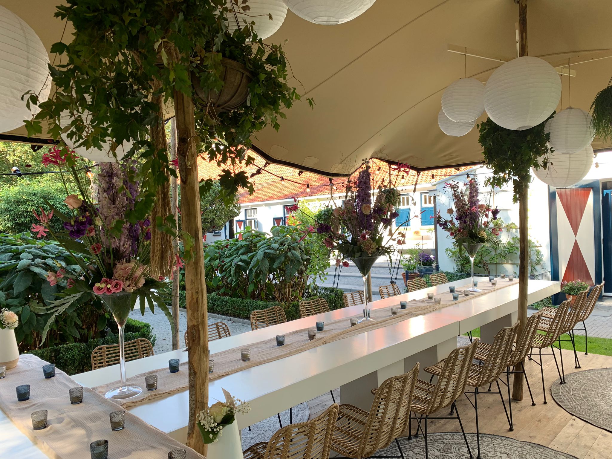 Bruiloft door evenementenspecialist